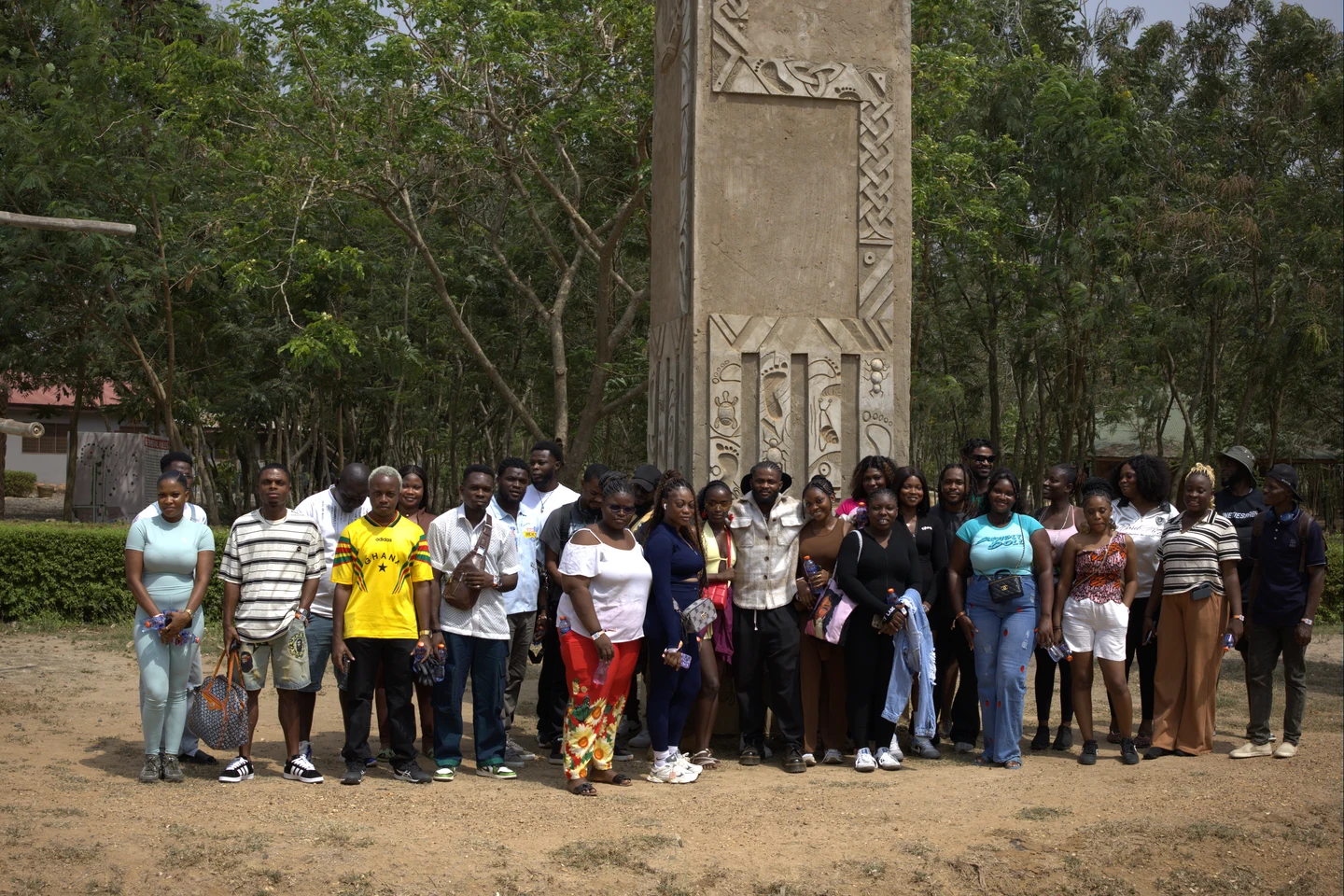 Adventures of Life group at Ada and Nkyinkyim Museum in Ghana
