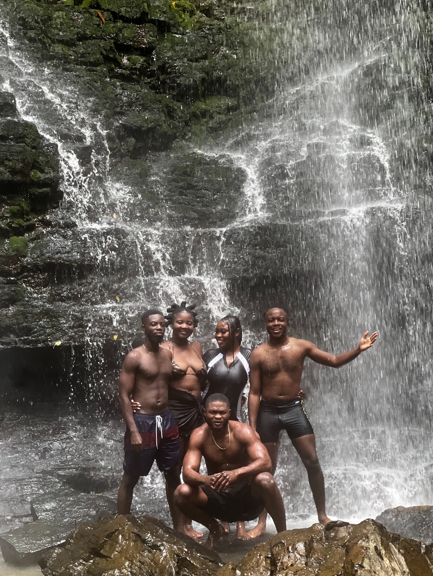 Waterfall moment from the Asenema trip